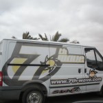 Il Van 7thWave che trovate spesso sugli spot di Fuerte Nord, sempre pronto a dare assistenza e consigli ai clienti che noleggiano da Pierre Bracar